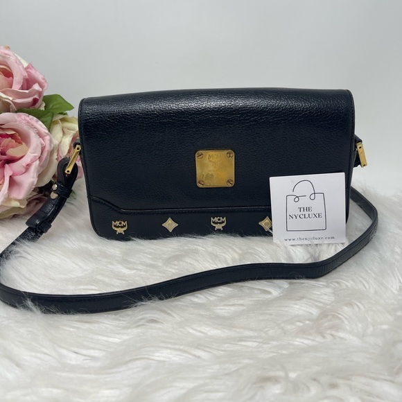 MCM Leather Crossbody - Picture 1 of 12
